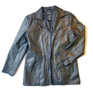 Vintage Faux leather women's jacket size S
